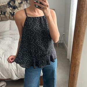 Loft Peplum Tank Top | XS